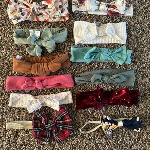Gerber Kids Headbands Set - Floral, Green, Pink, and More